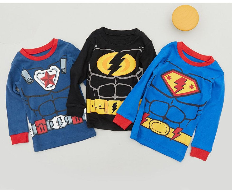 Boys Organic Cotton Pyjamas - Captain America (Korean Design)