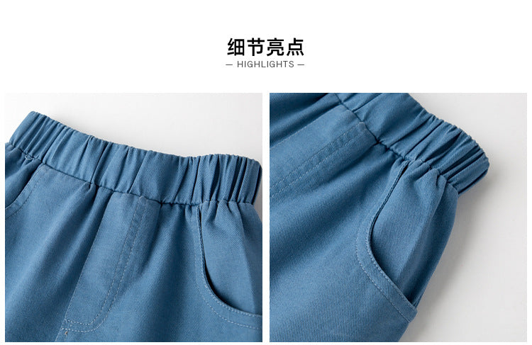 Korean Style Soft Cotton Shorts For Boys And Girls