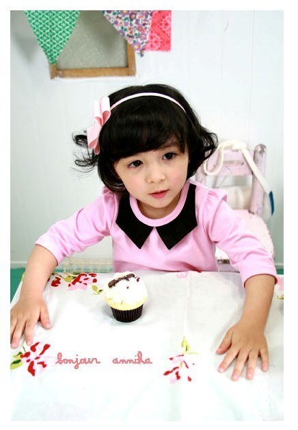 Luxury Collar Pink Top (Made in Korea)