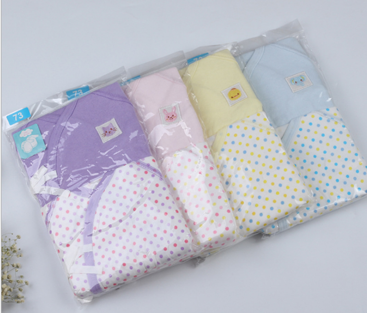 Baby Long Sleeve Wrap Style Bodysuits - Pink Bunny 2 Piece Set