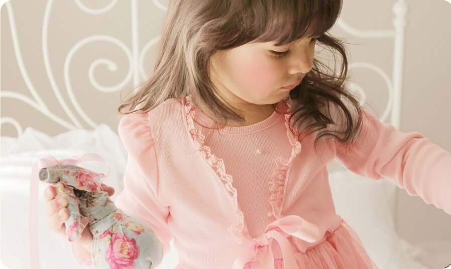 Deluxe Amire Pink Cardigan ( Made in Korea)