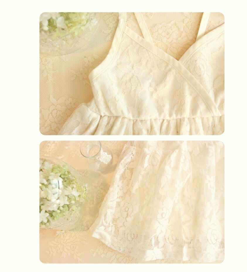 Deluxe Avene Ivory Dress ( Made in Korea)