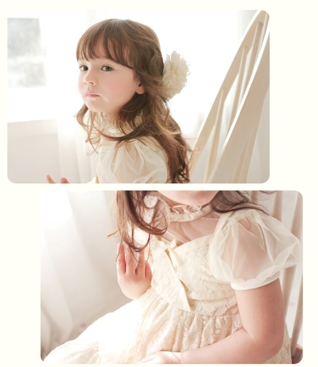 Deluxe Avene Ivory Dress ( Made in Korea)