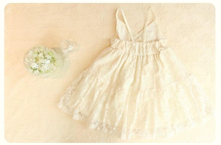 Deluxe Avene Ivory Dress ( Made in Korea)