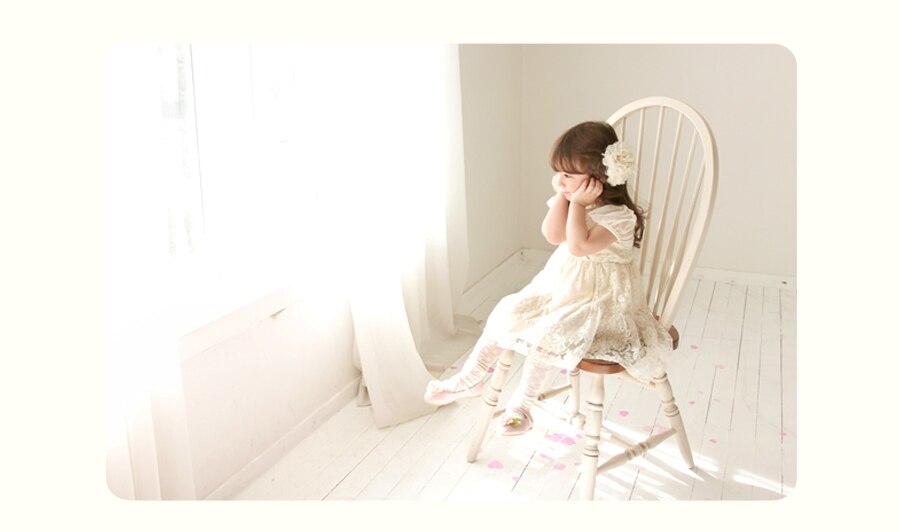 Deluxe Avene Ivory Dress ( Made in Korea)