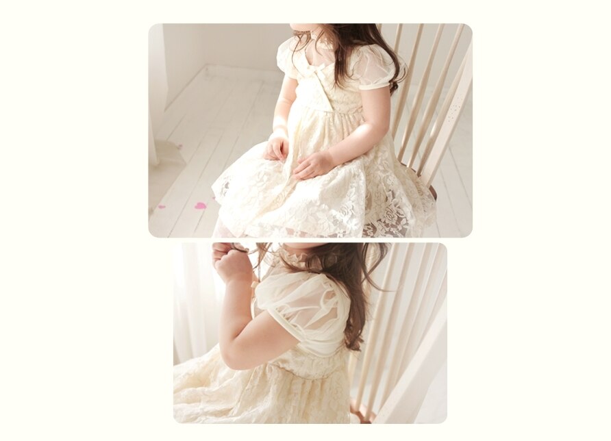 Deluxe Avene Ivory Dress ( Made in Korea)