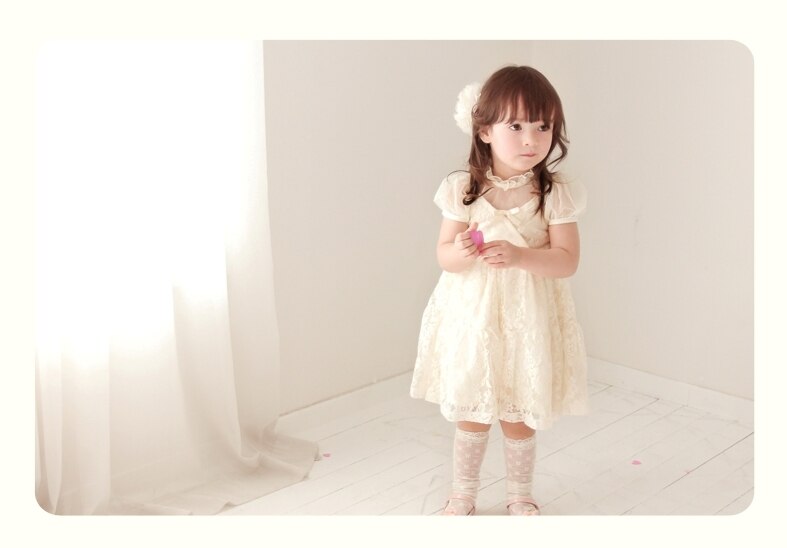 Deluxe Avene Ivory Dress ( Made in Korea)