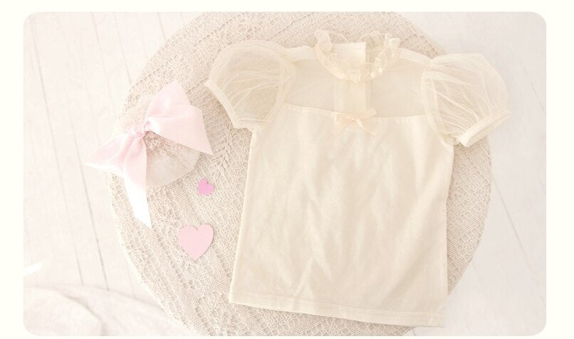 Deluxe Dia Cream Blouse( Made in Korea)