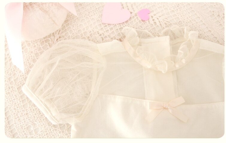 Deluxe Dia Cream Blouse( Made in Korea)