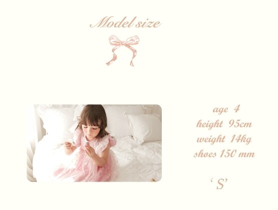 Deluxe Ellen Shu Pink Dress- 6 Years Only ( Made in Korea)