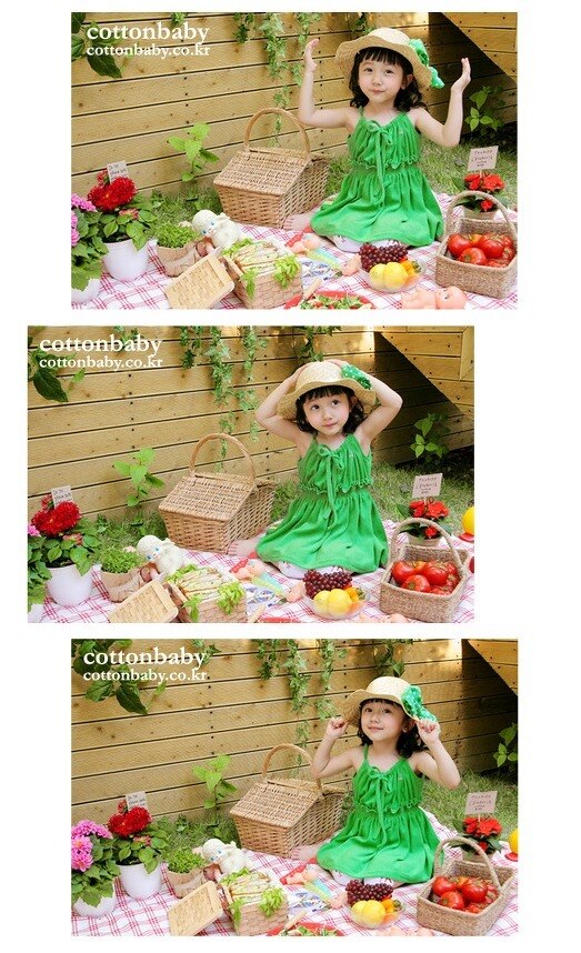 Deluxe Sugar Donut Green Dress (Made in Korea)