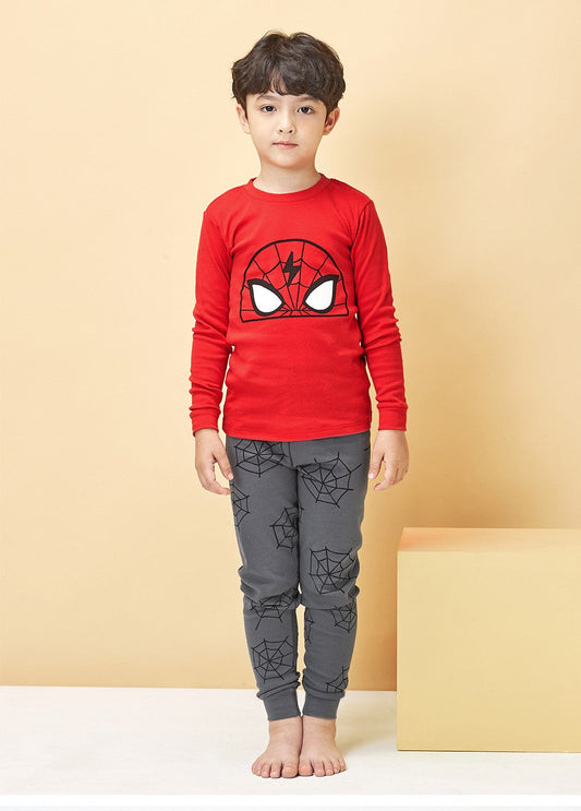 Boys Organic Cotton Pyjamas -  Spiderman (UK stock)