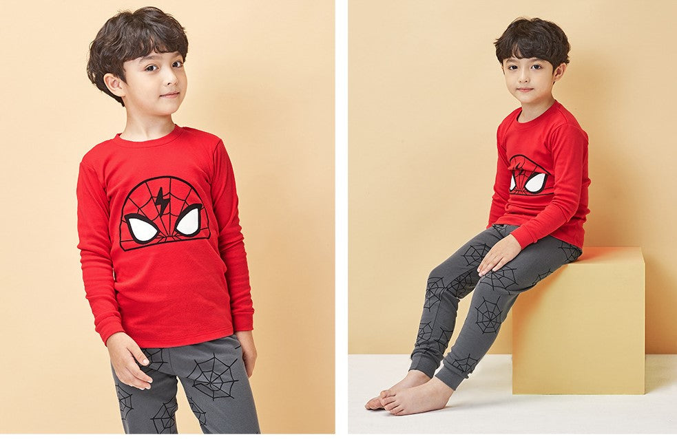 Boys Organic Cotton Pyjamas -  Spiderman (UK stock)