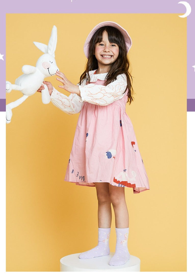 Girls Unicorn Cotton Socks - 3 Pairs