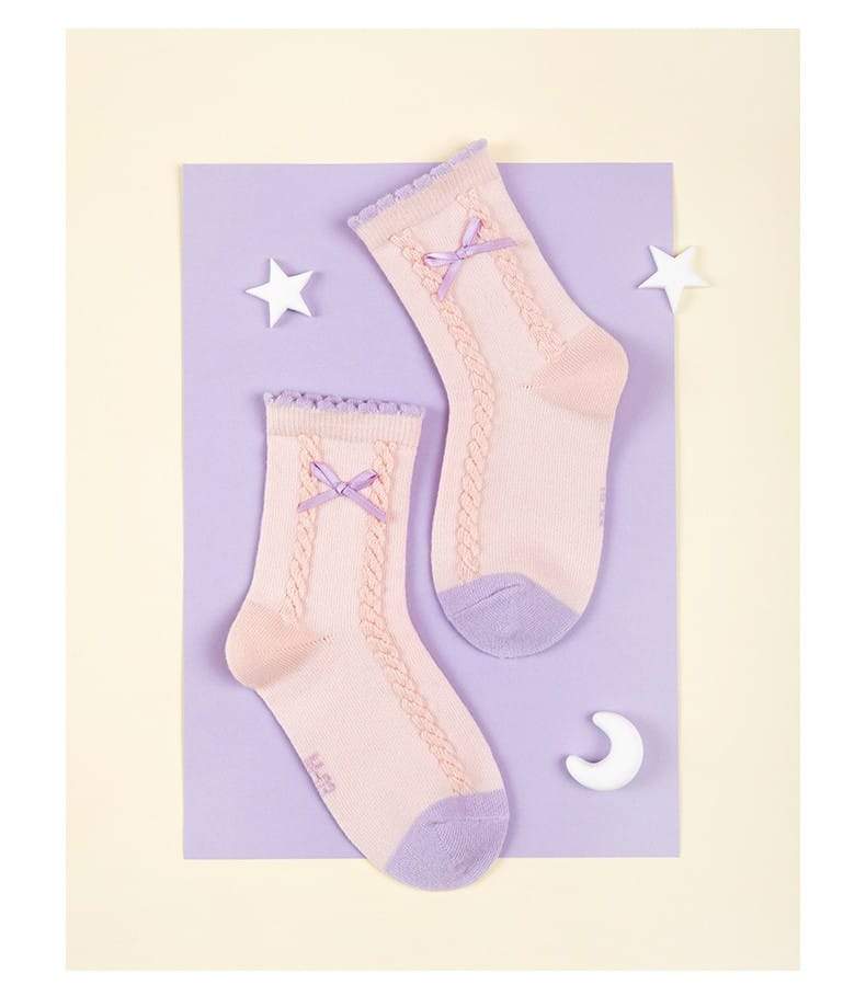 Girls Unicorn Cotton Socks - 3 Pairs